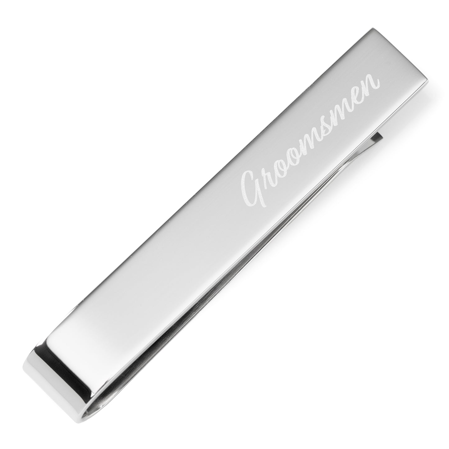 Wedding Title Engravable Tie Bar Image 6