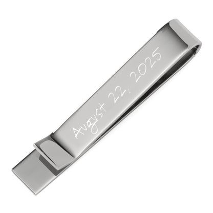 Wedding Title Engravable Tie Bar Image 7