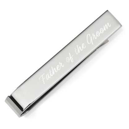 Wedding Title Engravable Tie Bar Image 9