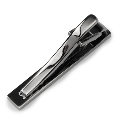 Stainless Steel Gunmetal Engravable Tie Clip Image 3