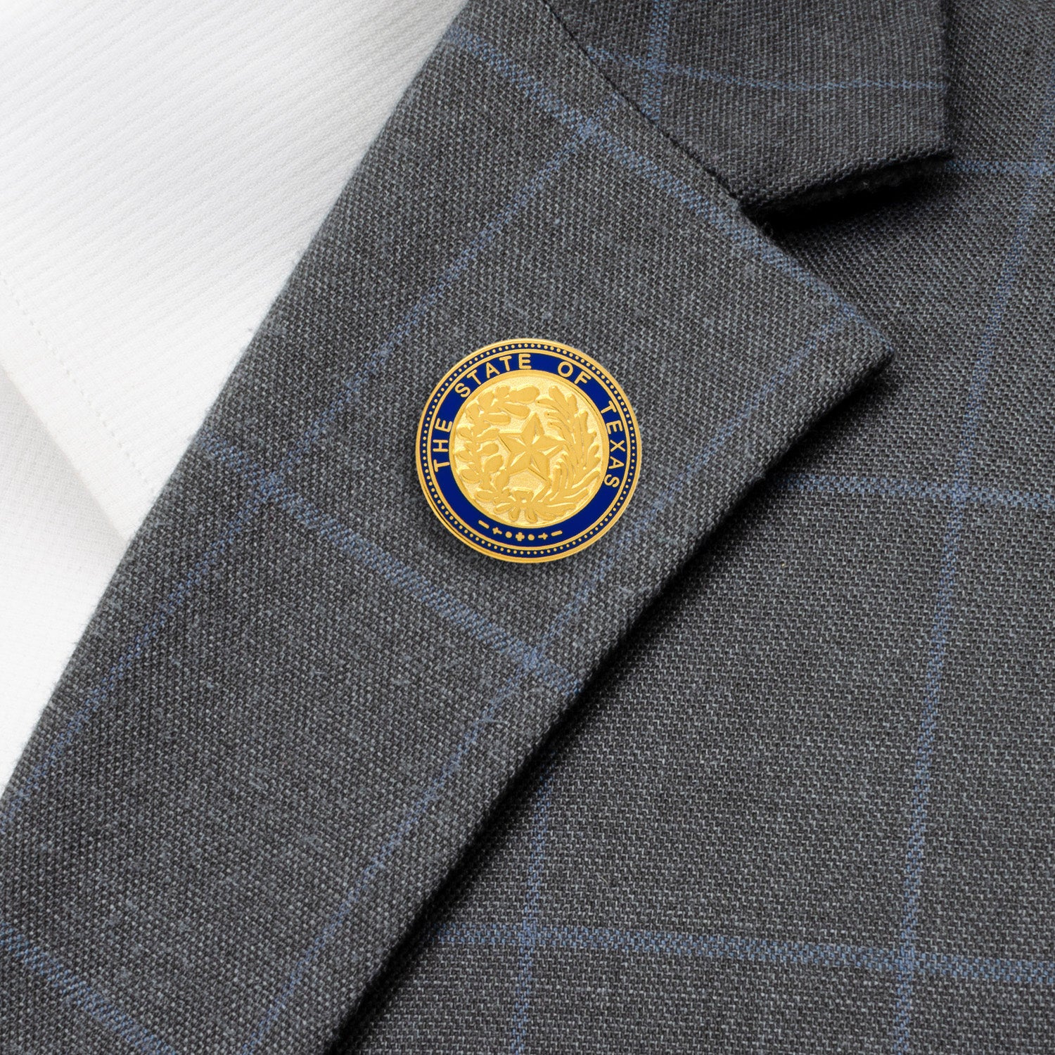 State of Texas Seal Lapel Pin Image 4