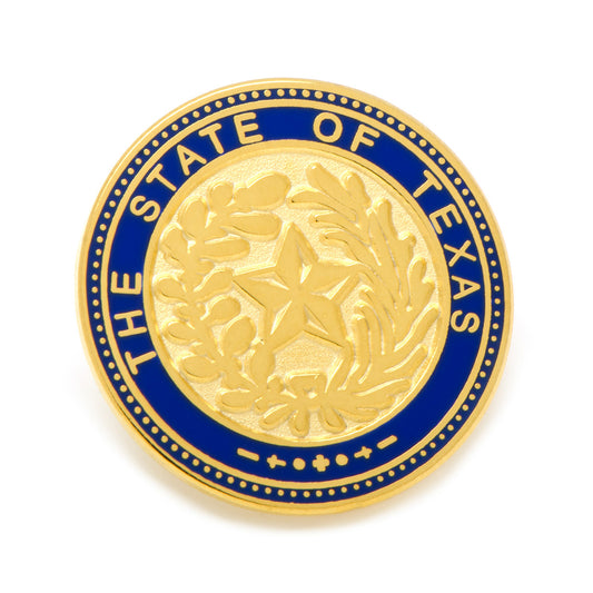 State of Texas Seal Lapel Pin Image 1