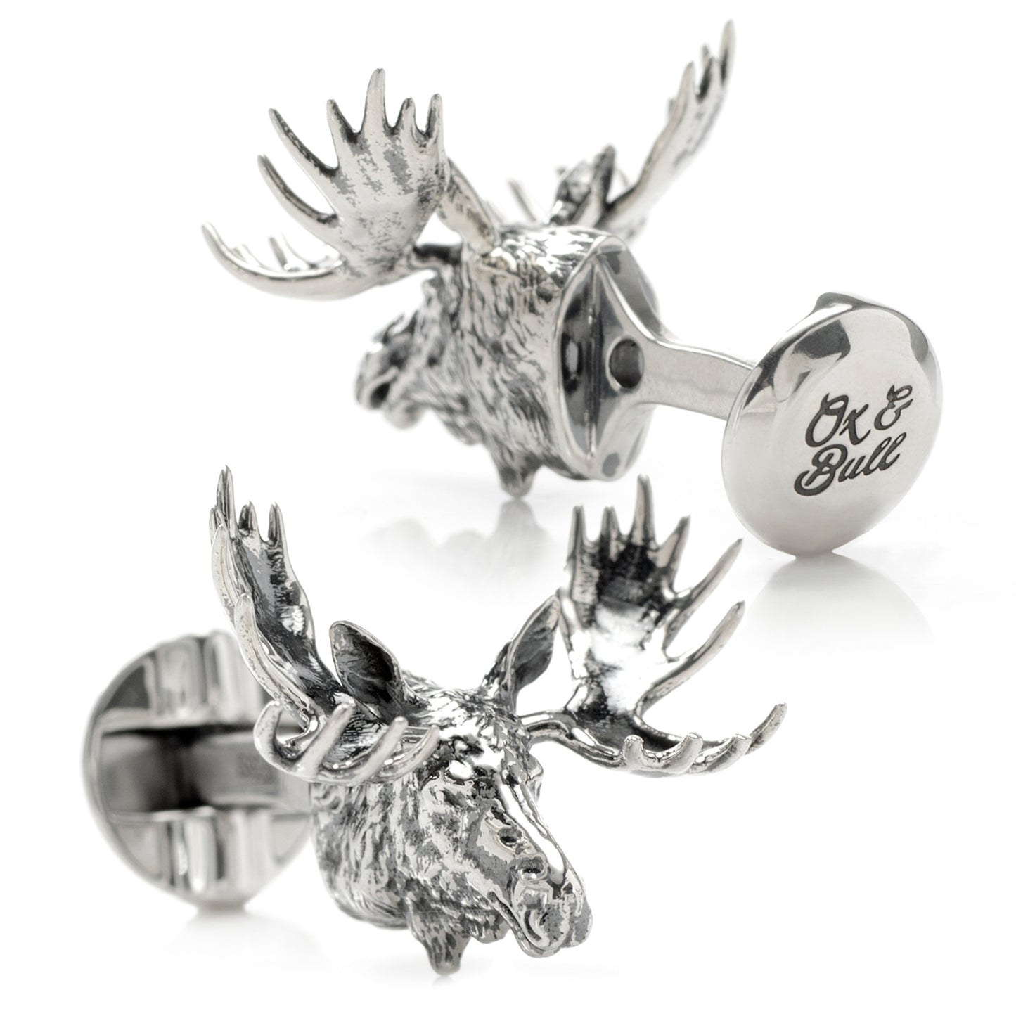 Antique Moose Cufflinks Image 2