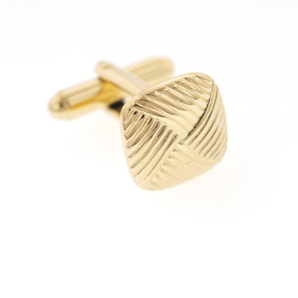 Basketweave Cufflinks