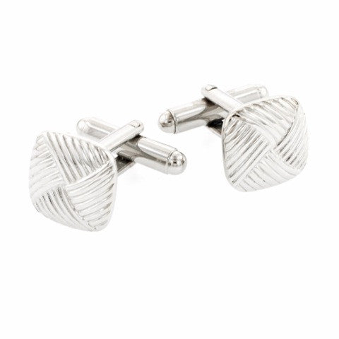 Basketweave Cufflinks