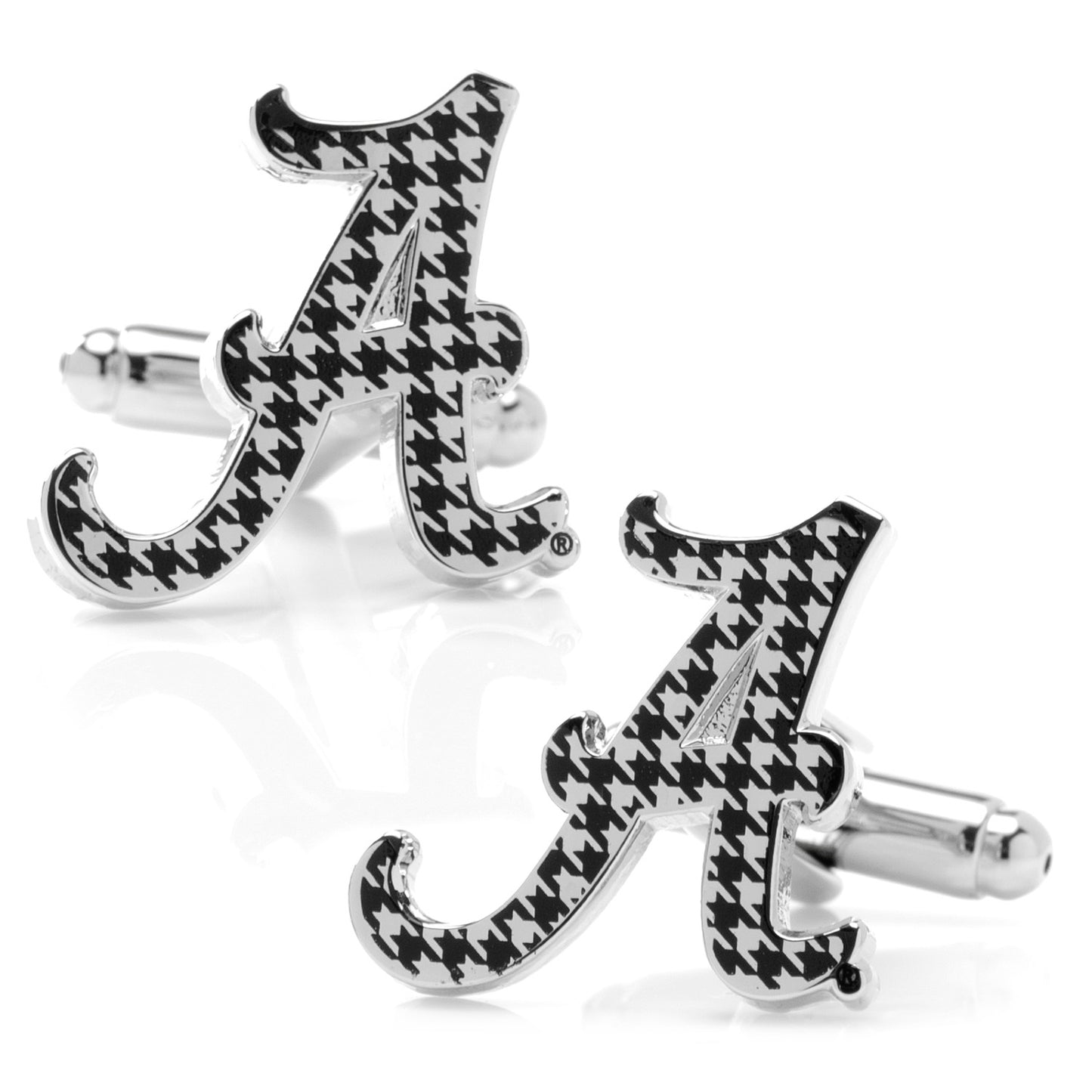 University of Alabama Houndstooth Cufflinks Image 1