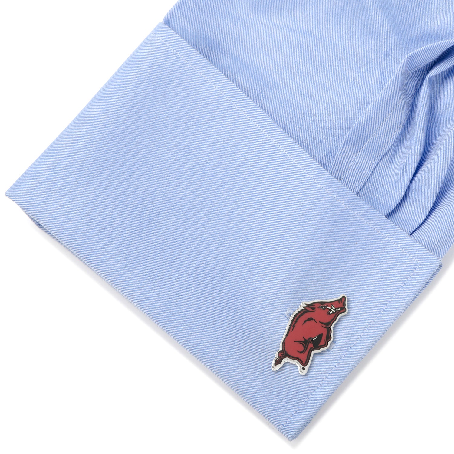 Arkansas Razorbacks Cufflinks and Tie Bar Gift Set Image 7