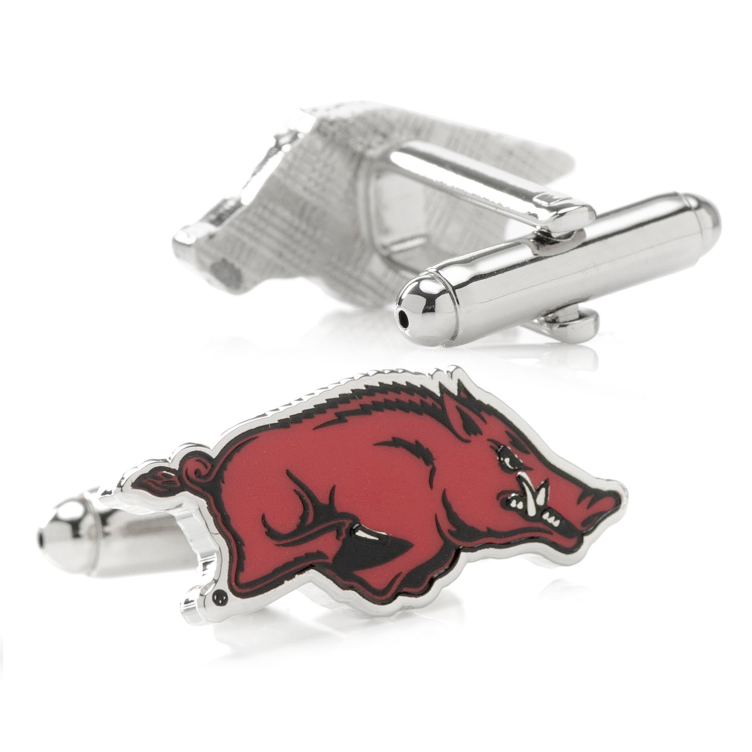 Arkansas Razorbacks Cufflinks and Tie Bar Gift Set Image 8