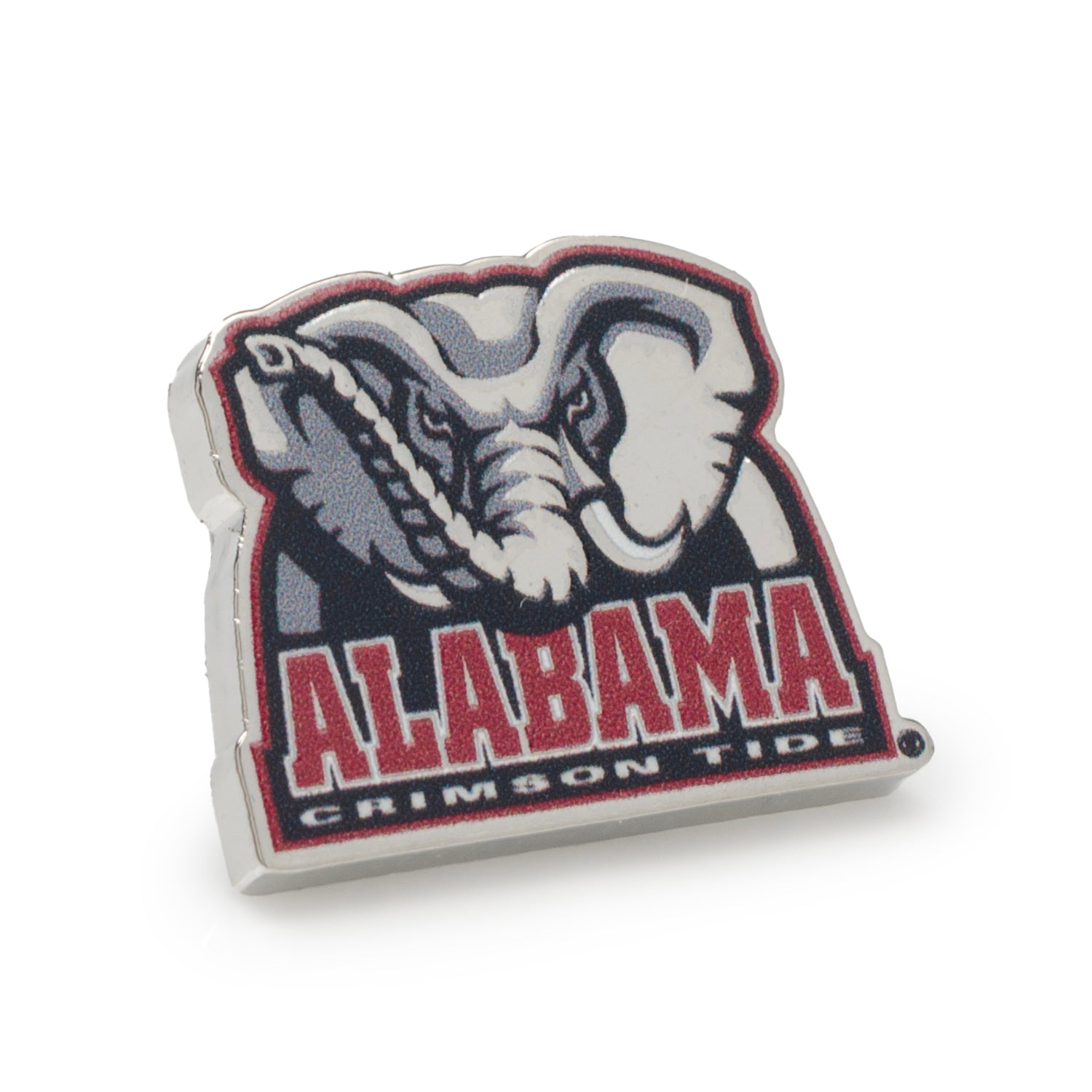 Alabama University Elephant Mascot Lapel Pin Image 1