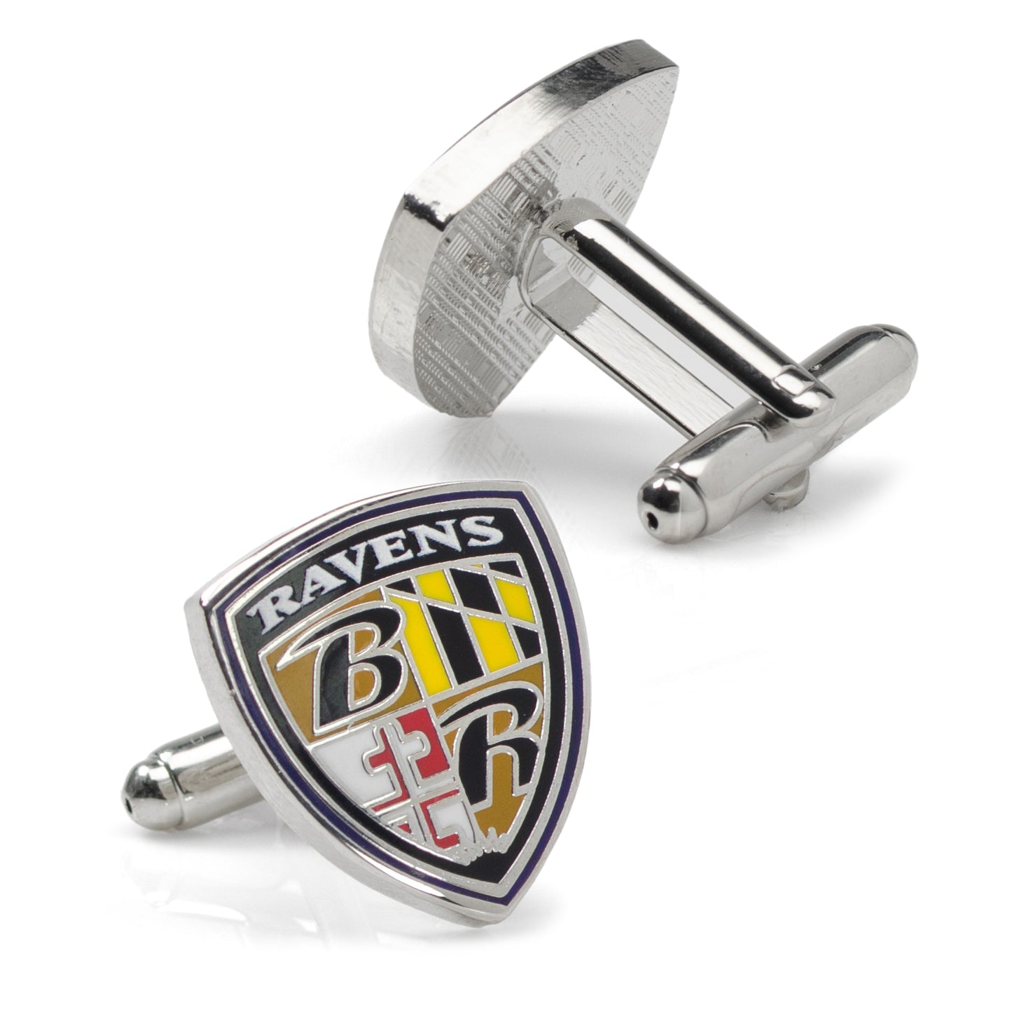 Baltimore Ravens Shield Cufflinks Image 3