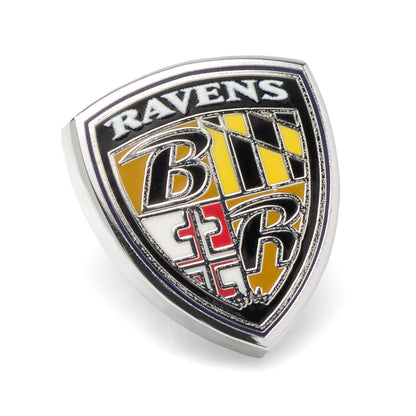 Baltimore Ravens Shield Lapel Pin Image 1