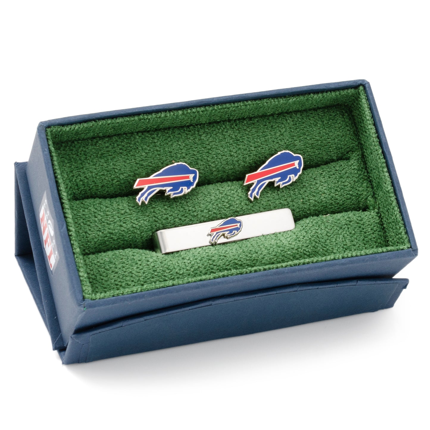 Buffalo Bills Cufflinks and Tie Bar Gift Set Image 2