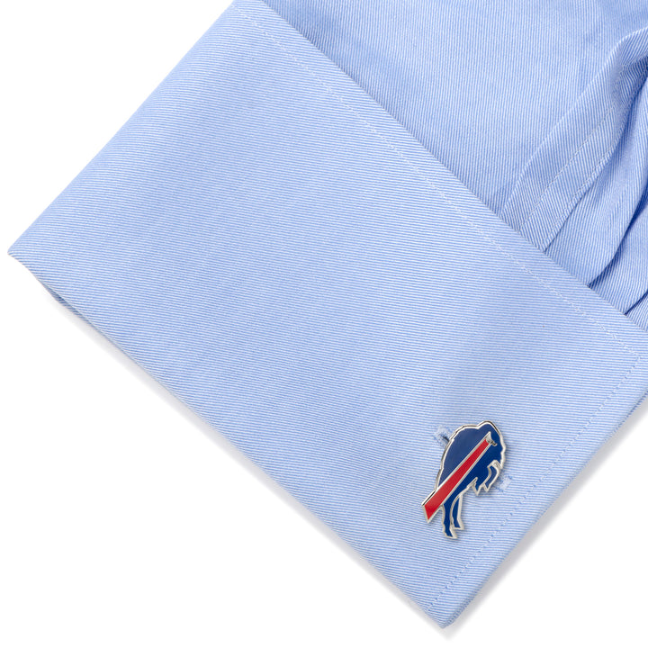 Buffalo Bills Cufflinks and Tie Bar Gift Set Image 4