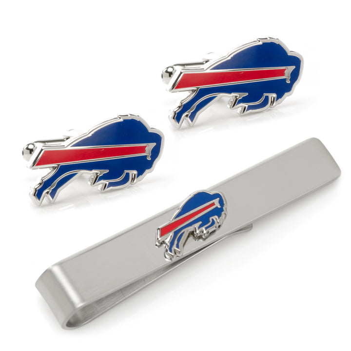 Buffalo Bills Cufflinks and Tie Bar Gift Set Image 1