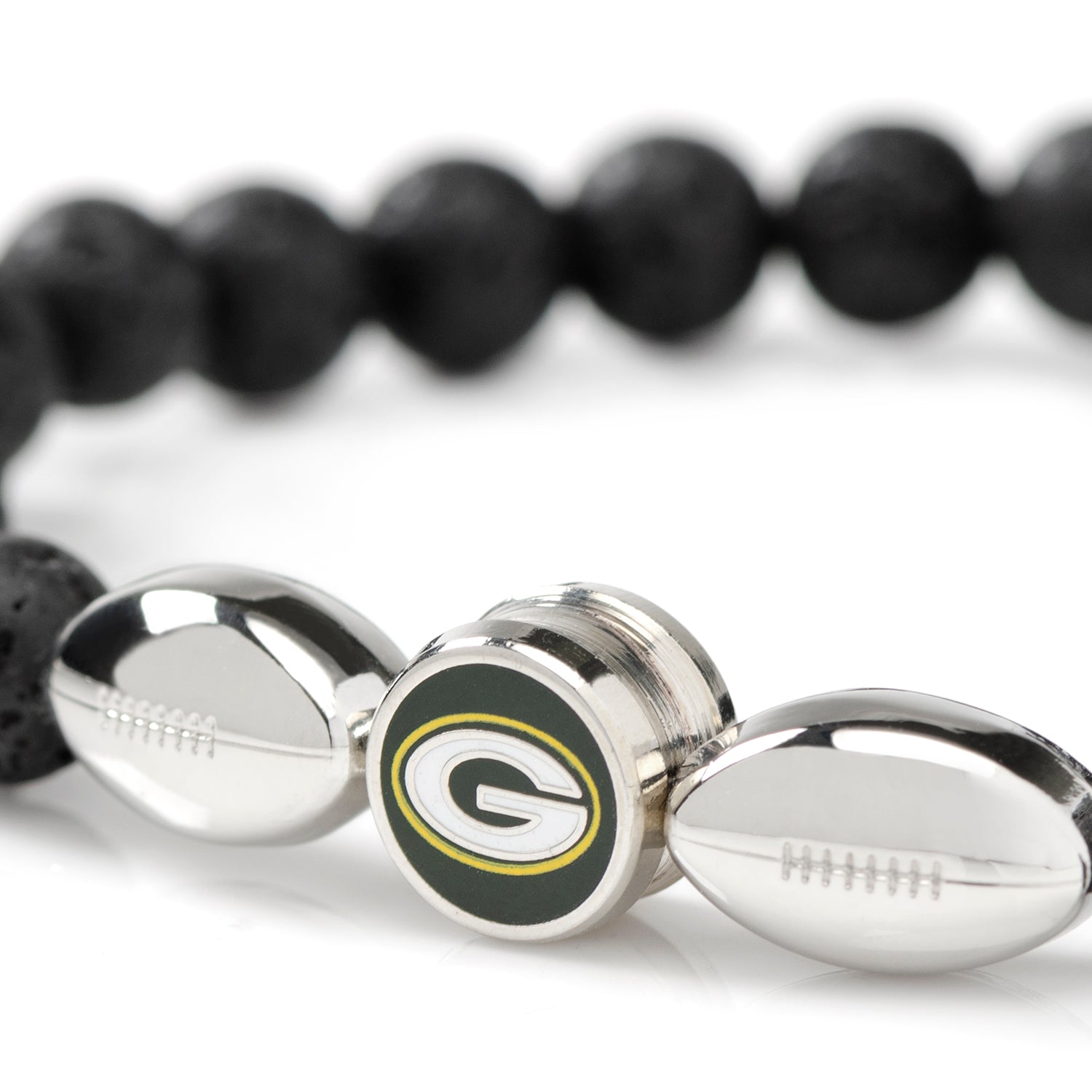 Green Bay Packers Beaded Bracelet Image 2