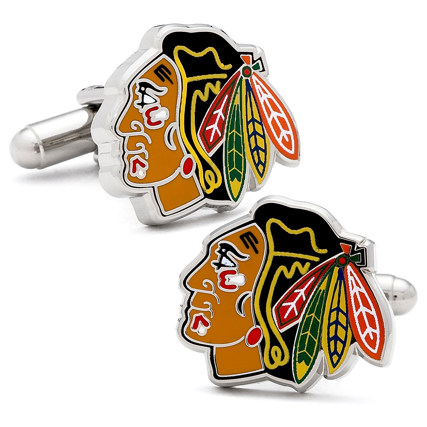 Chicago Blackhawks Cufflinks Image 1