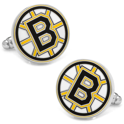 NHL Boston Bruins Cufflinks & Tie Clip Gift Set Image 6