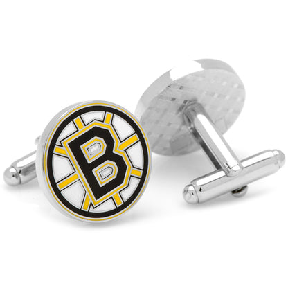 NHL Boston Bruins Cufflinks & Tie Clip Gift Set Image 7