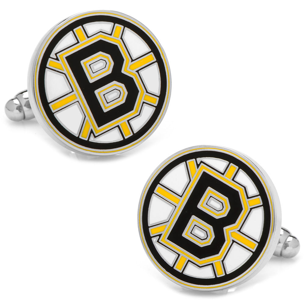 Boston Bruins Cufflinks Image 1