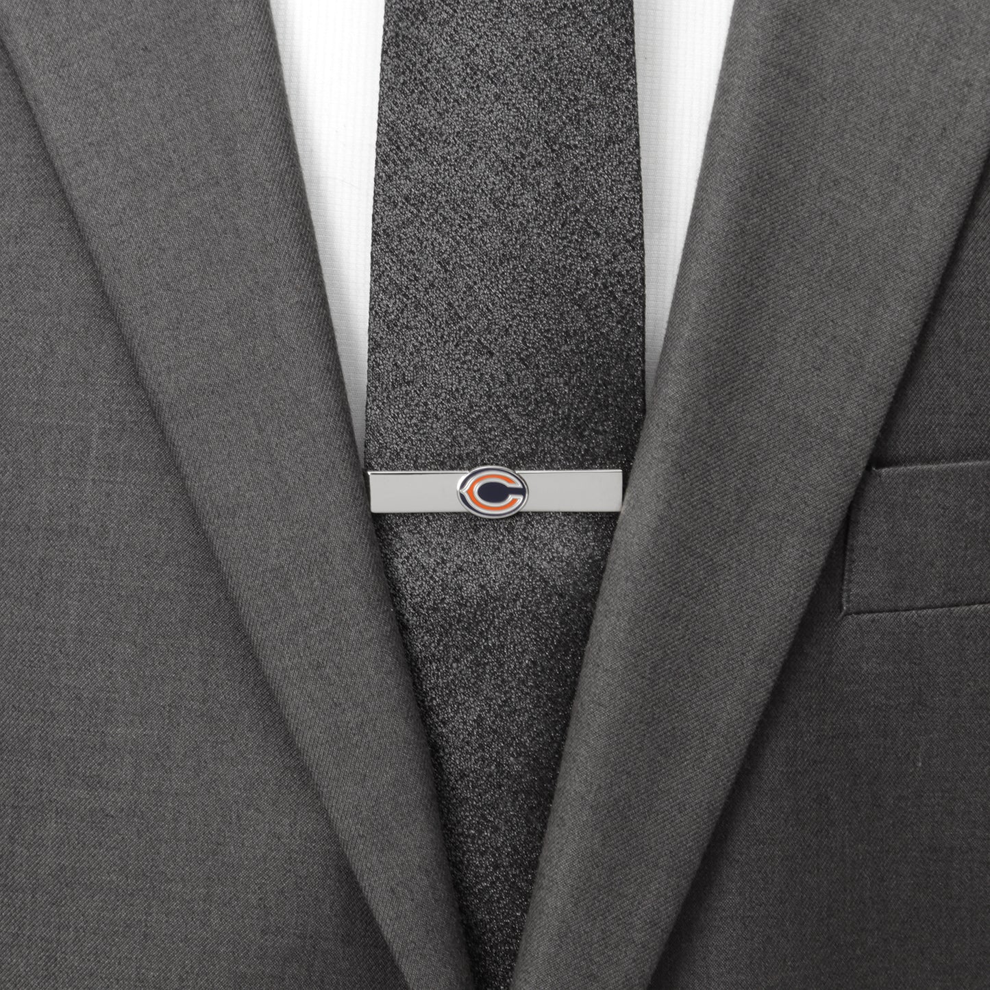 Chicago Bears Tie Bar Image 2