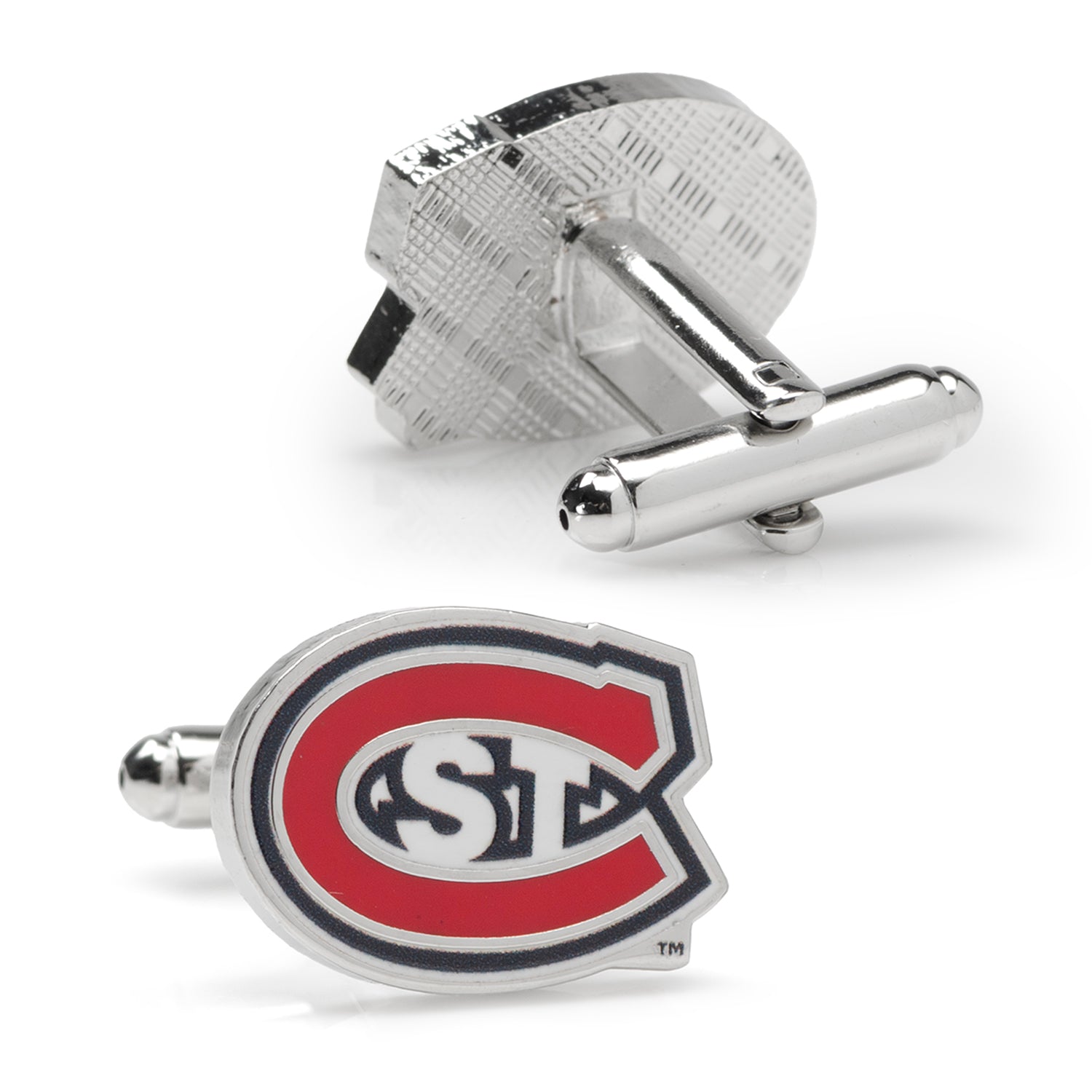 St. Cloud State Husky Mascot Cufflinks Image 3