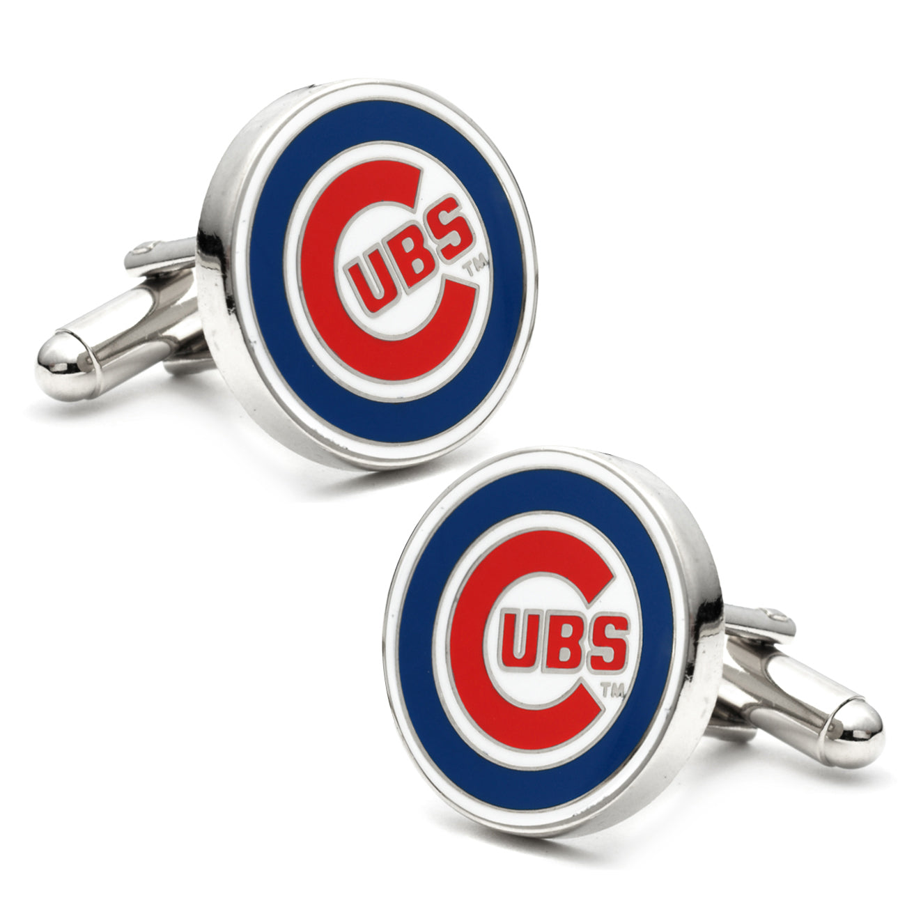 MLB Chicago Cubs Cufflinks and Tie Clip Gift Set Image 3