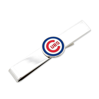 Chicago Cubs Cufflinks and Tie Bar Gift Set Image 6