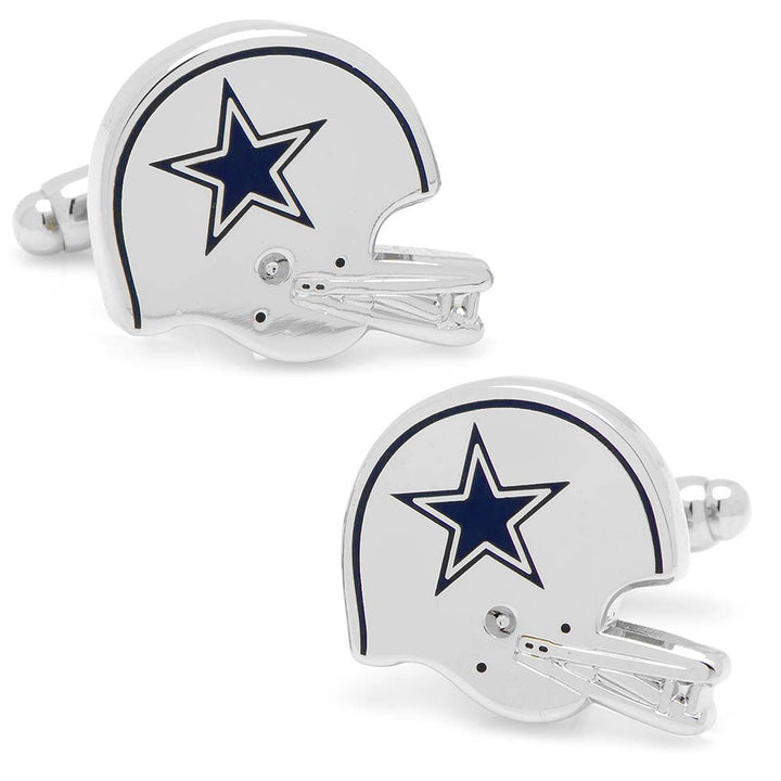 Retro Dallas Cowboys Helmet Cufflinks Image 4