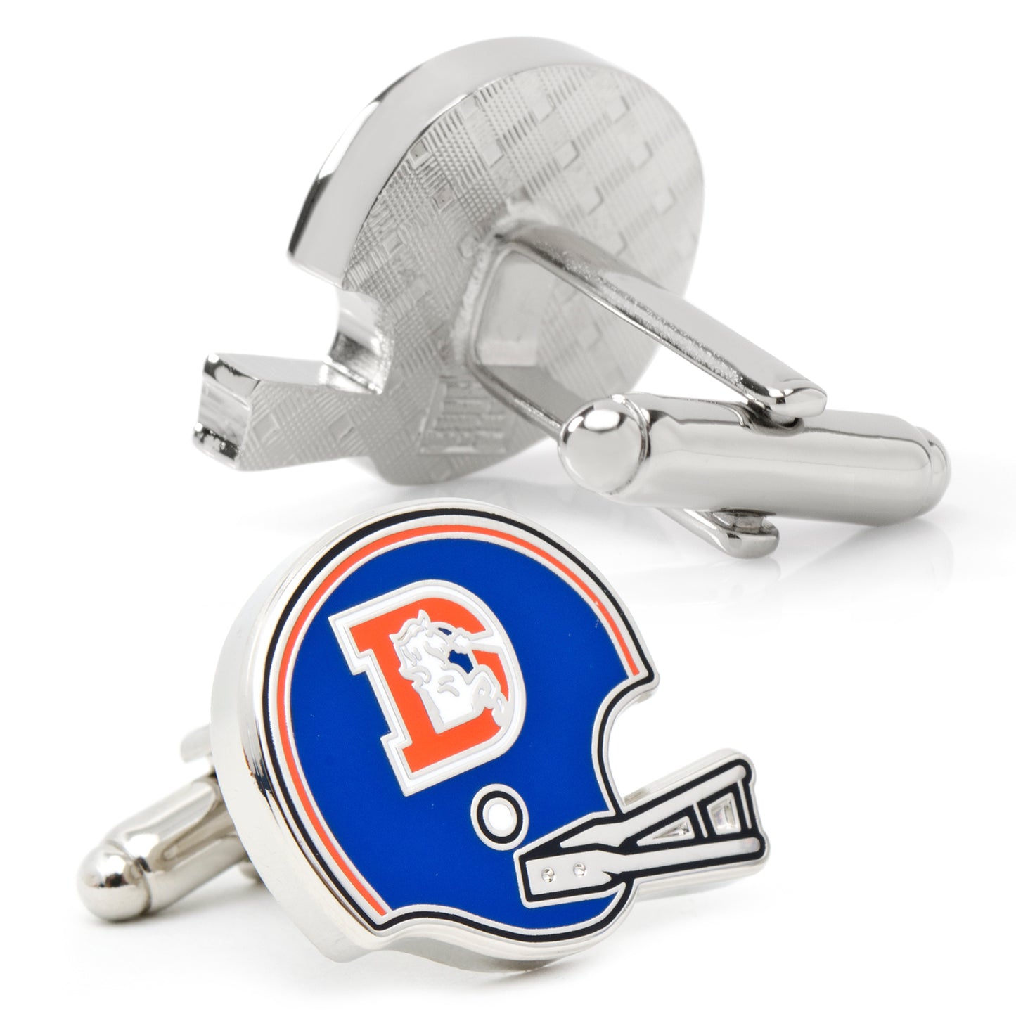 Retro Denver Broncos Cufflinks Image 2