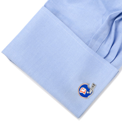 Retro Denver Broncos Cufflinks Image 3