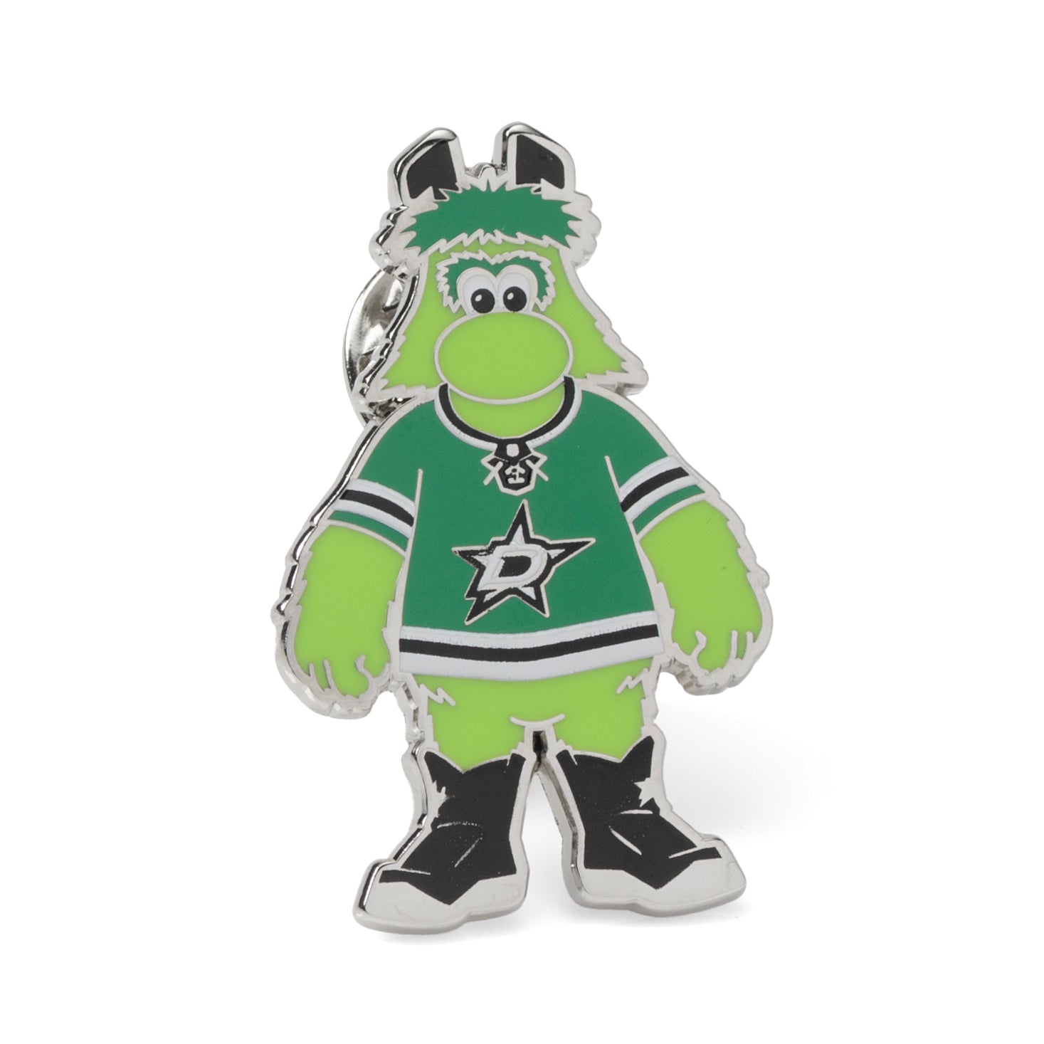 Dallas Stars Mascot Lapel Pin Image 1
