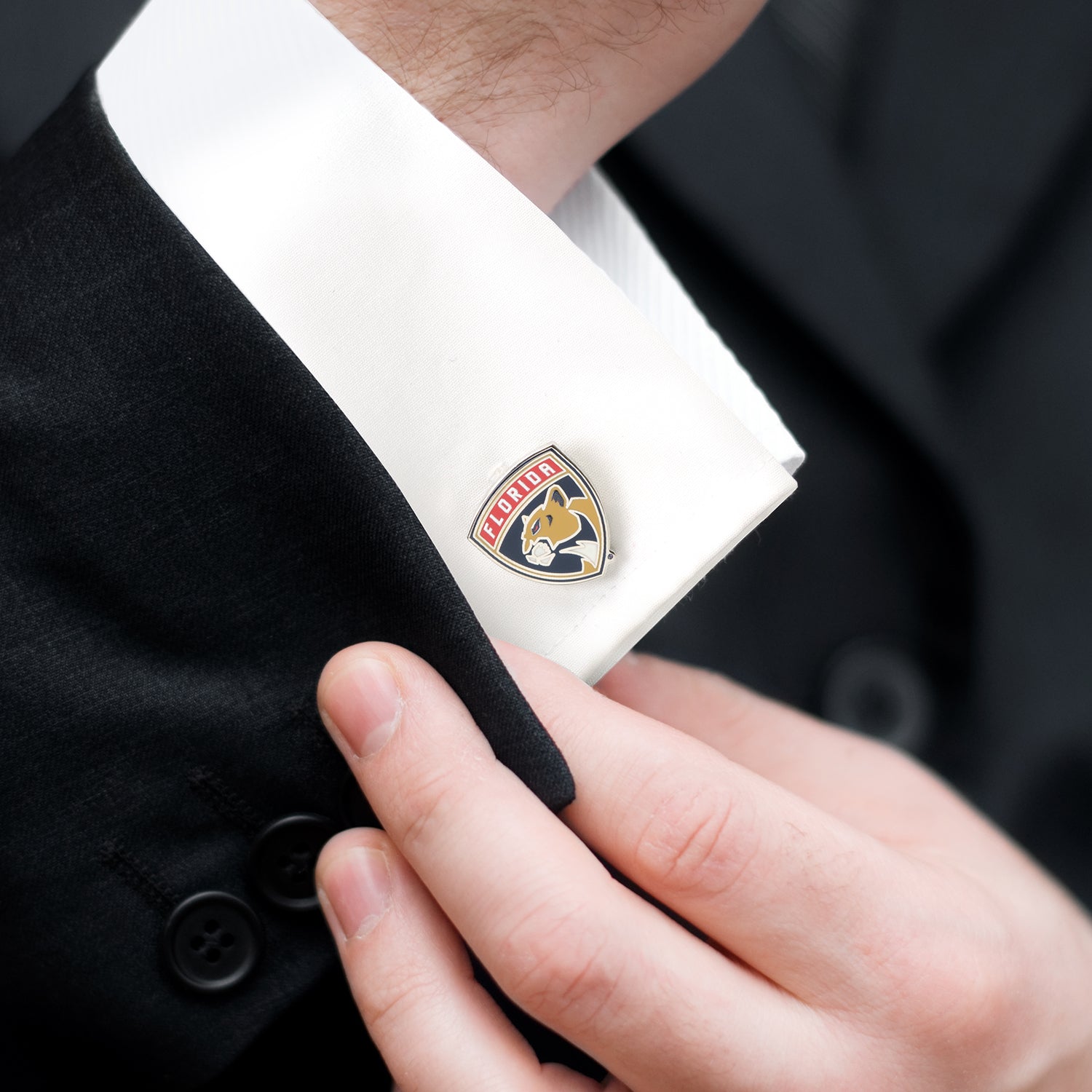 Florida Panthers Cufflinks Image 2