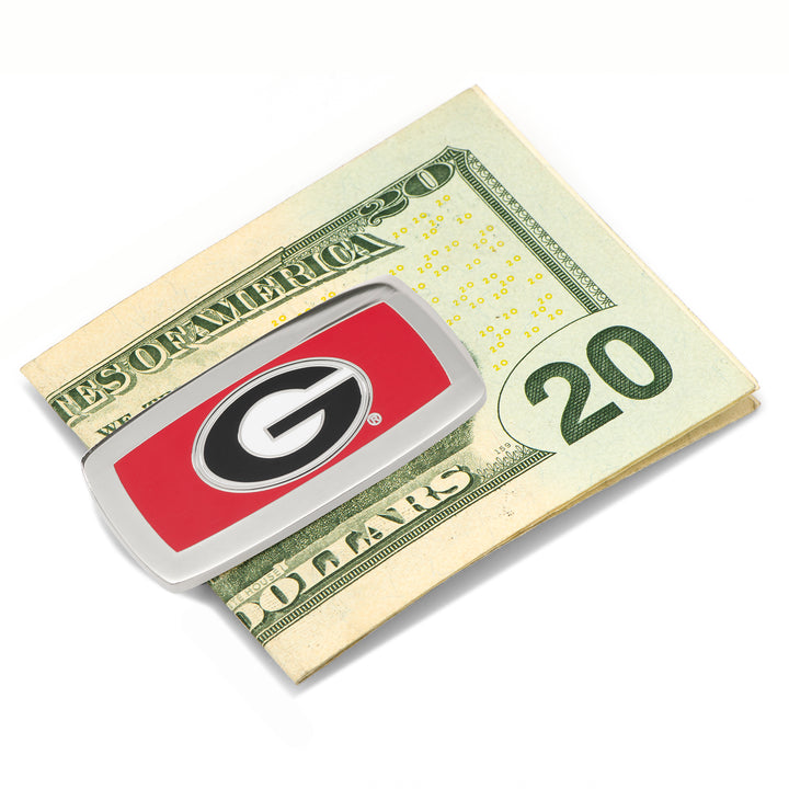 University of Georgia Bulldogs Cushion Money Clip Image 3