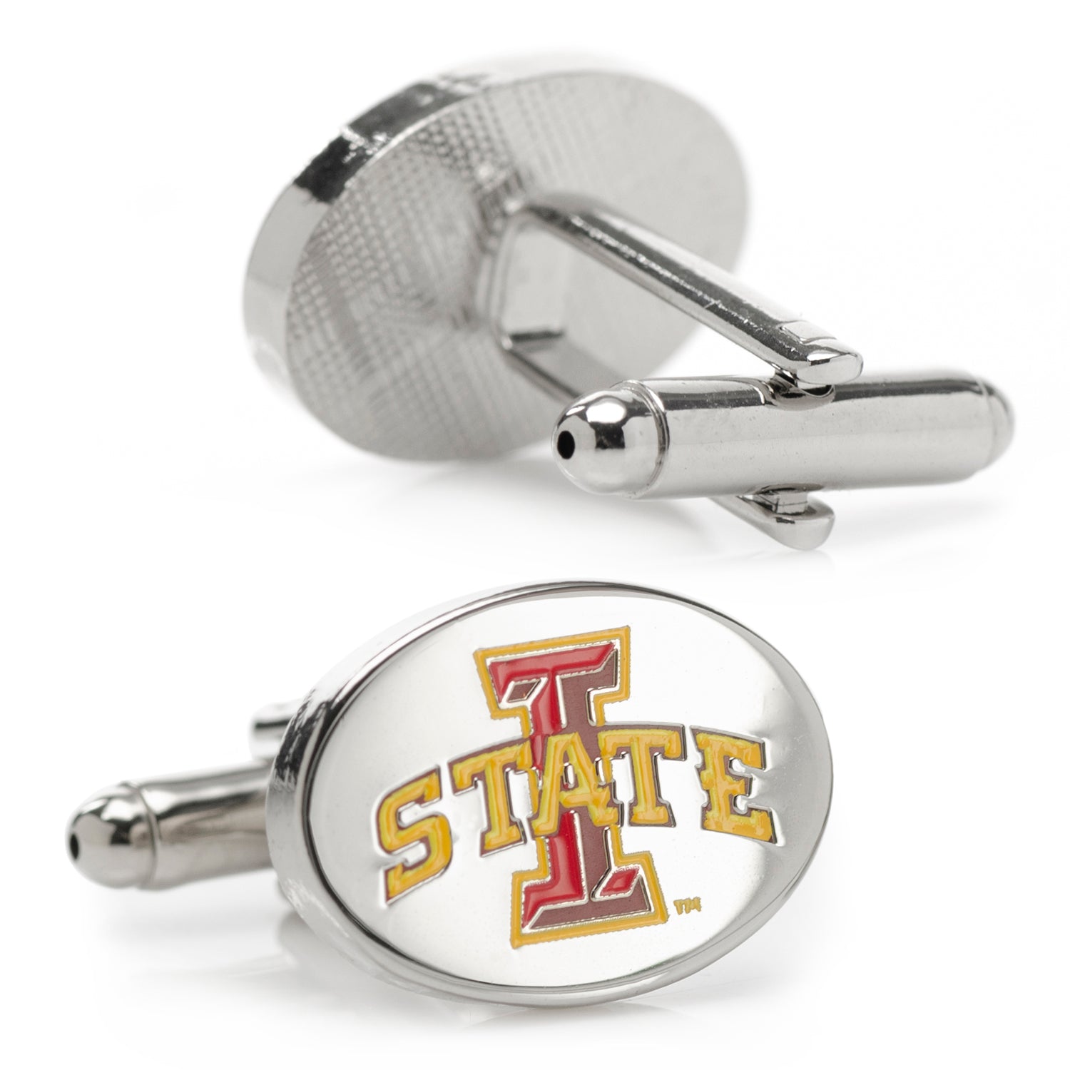 Iowa State Cyclones Cufflinks and Tie Bar Gift Set Image 4