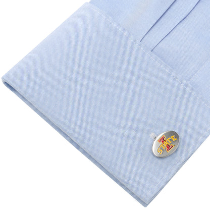 Iowa State Cyclones Cufflinks Image 3