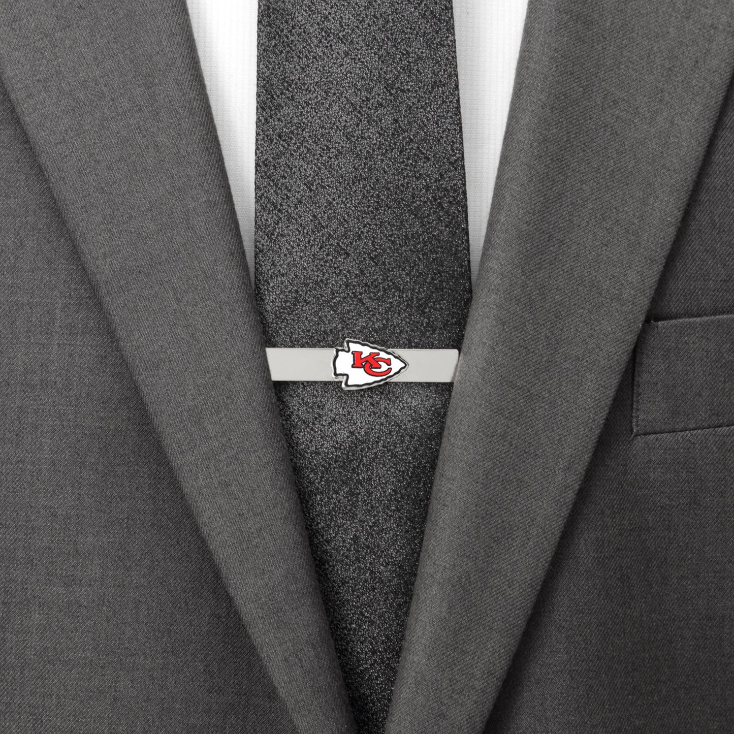 Kansas City Chiefs Cufflinks and Tie Clip Gift Set Image 4