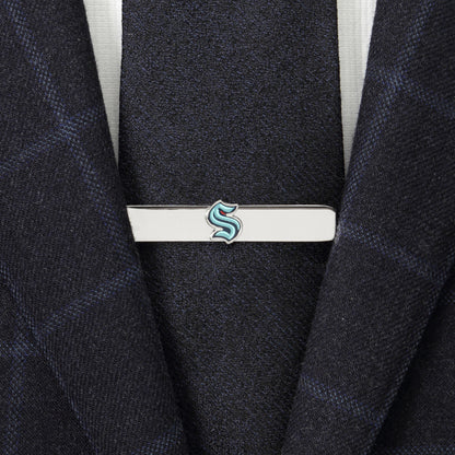 Seattle Kraken Cufflinks & Tie Clip Gift Set Image 9