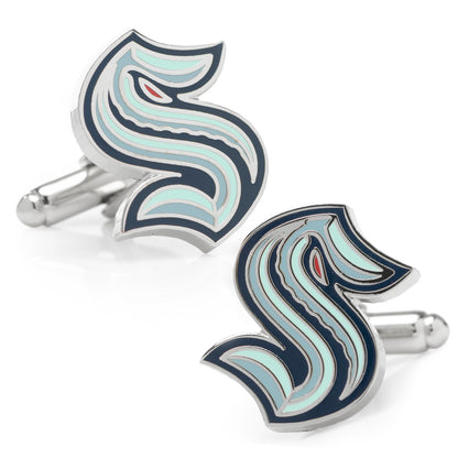 Seattle Kraken Cufflinks Image 1