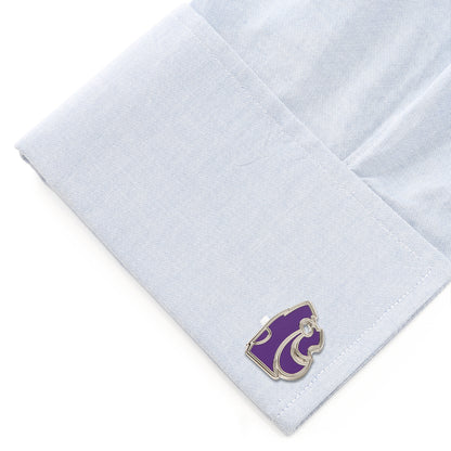 Kansas State University Wildcats Cufflinks Image 3