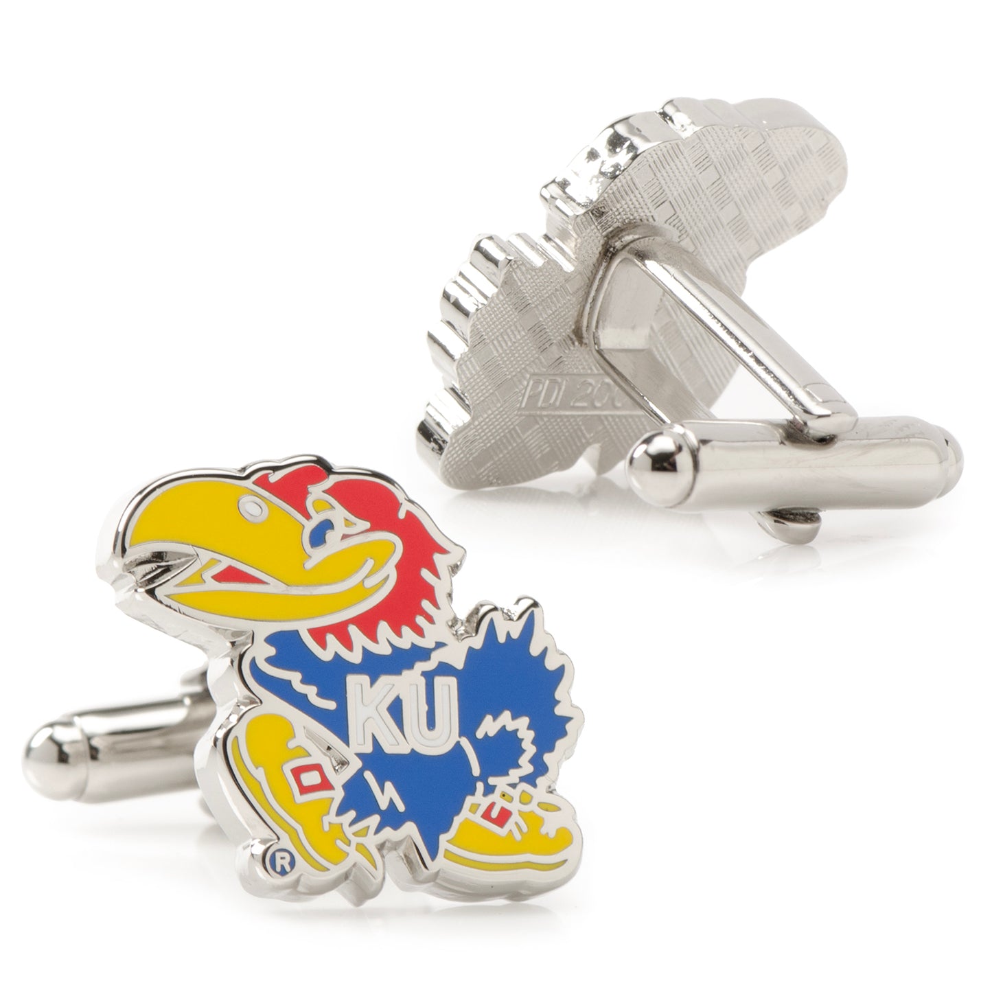 University of Kansas Jayhawks Cufflinks and Tie Bar Gift Set Image 7