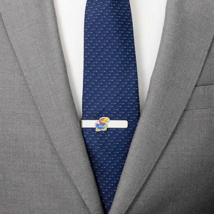 University of Kansas Jayhawks Cufflinks and Tie Bar Gift Set Image 8
