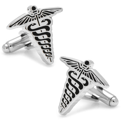 Caduceus Cufflinks Image 1