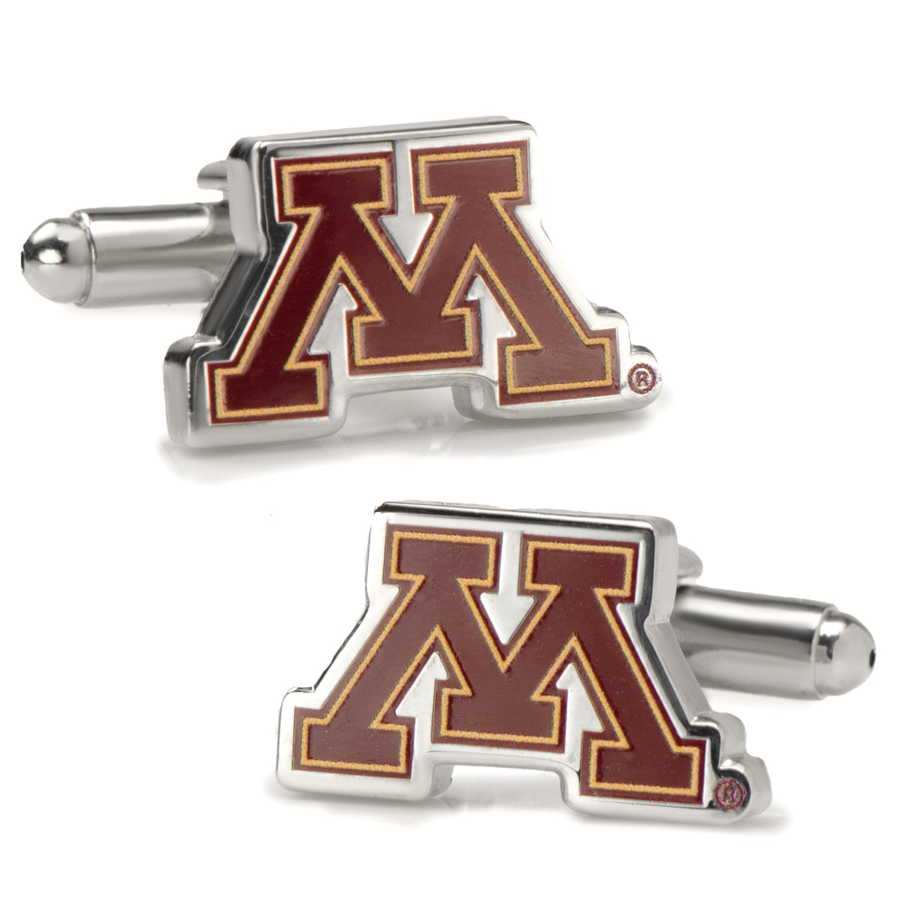 Minnesota Gophers Cufflinks and Lapel Pin Gift Set Image 3