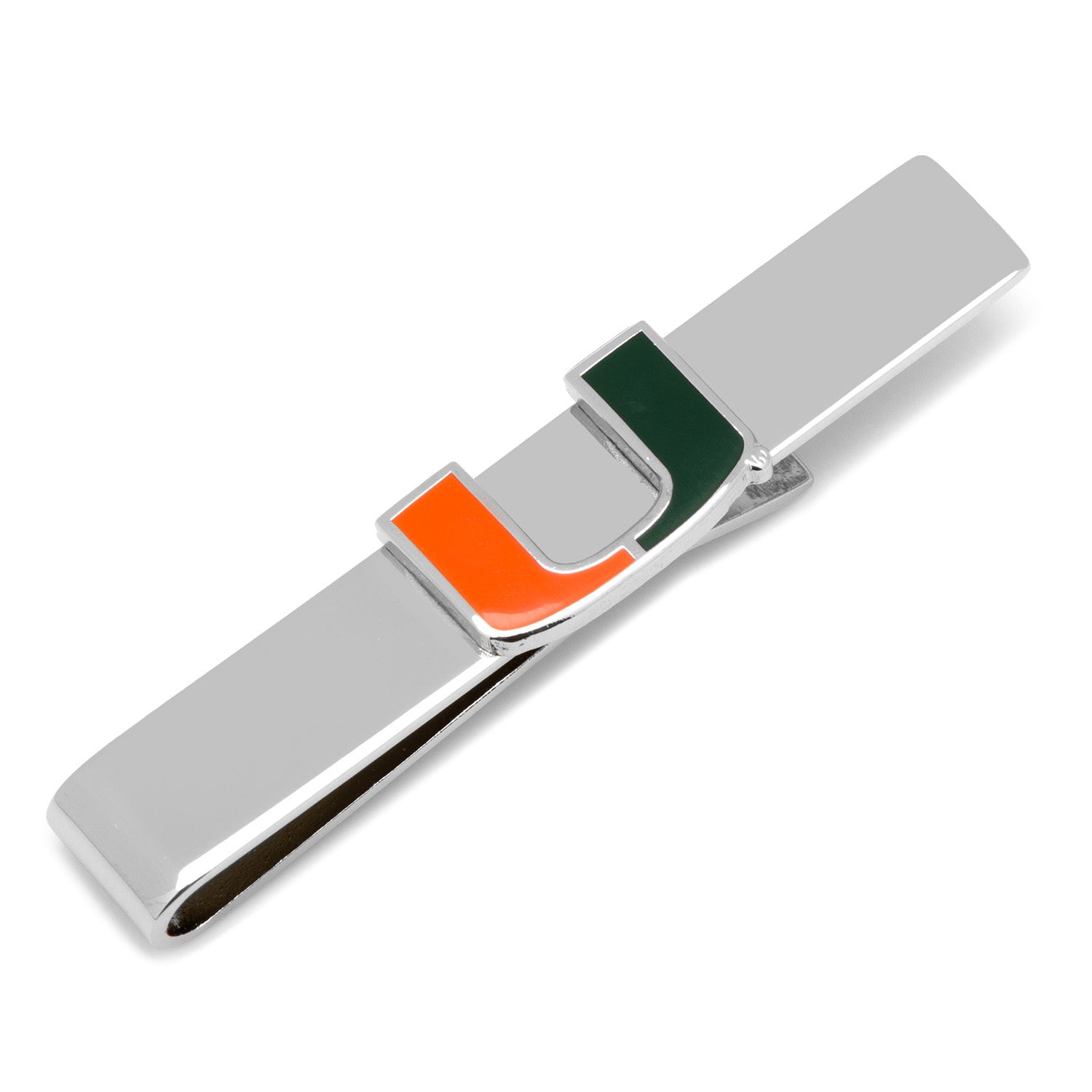 Miami Hurricanes Cufflinks and Tie Bar Gift Set Image 6