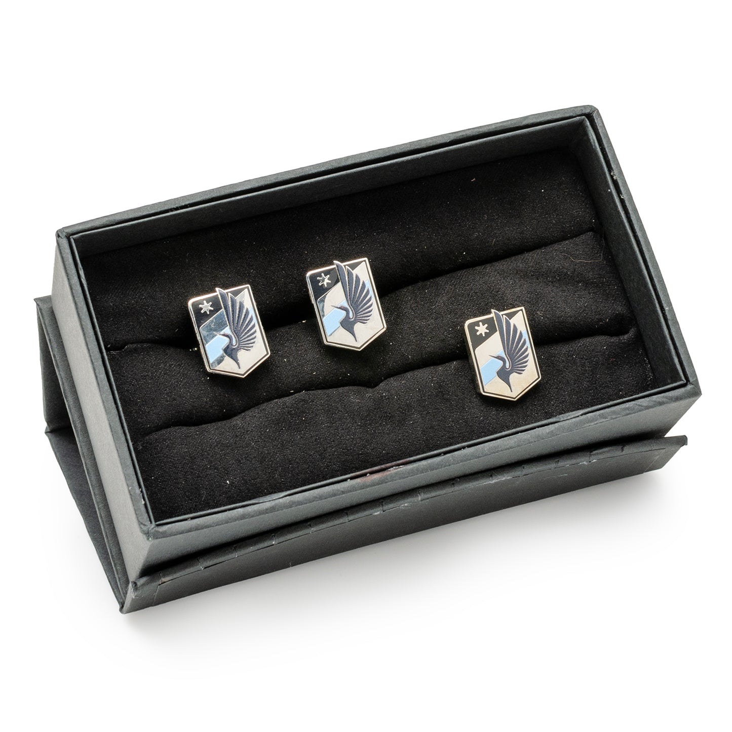 Minnesota United Cufflinks and Lapel Pin and Gift Set Image 2