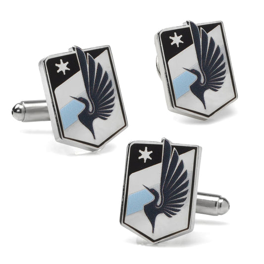 Minnesota United Cufflinks and Lapel Pin and Gift Set Image 1