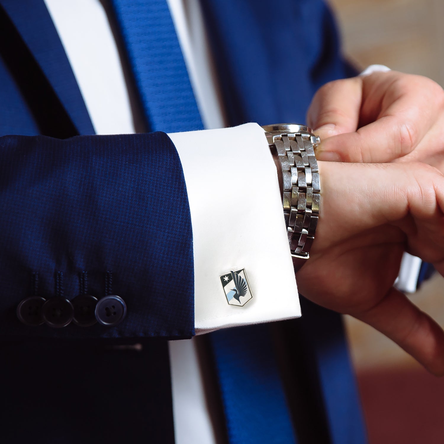 Minnesota United FC Cufflinks Image 2