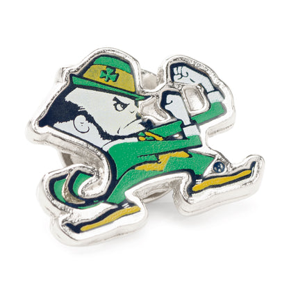 Notre Dame University Fighting Leprechaun Lapel Pin Image 1