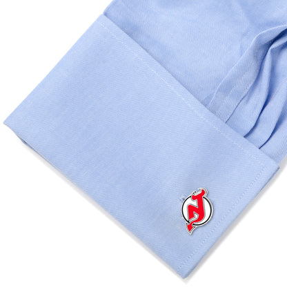 New Jersey Devils Cufflinks Image 3