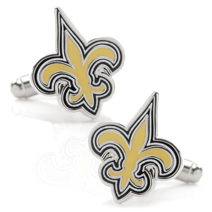 New Orleans Saints Cufflinks and Tie Bar Gift Set Image 6